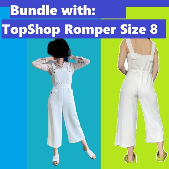 Wilfred Encoulement White Jumpsuit/Romper from Aritzia, size 6 - Picture 2 of 16